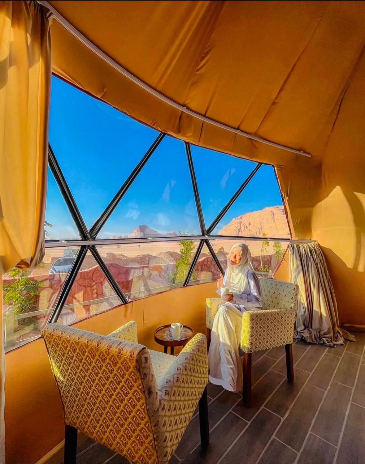 Rum Warm Bubble Camp Wadi Rum Exteriér fotografie