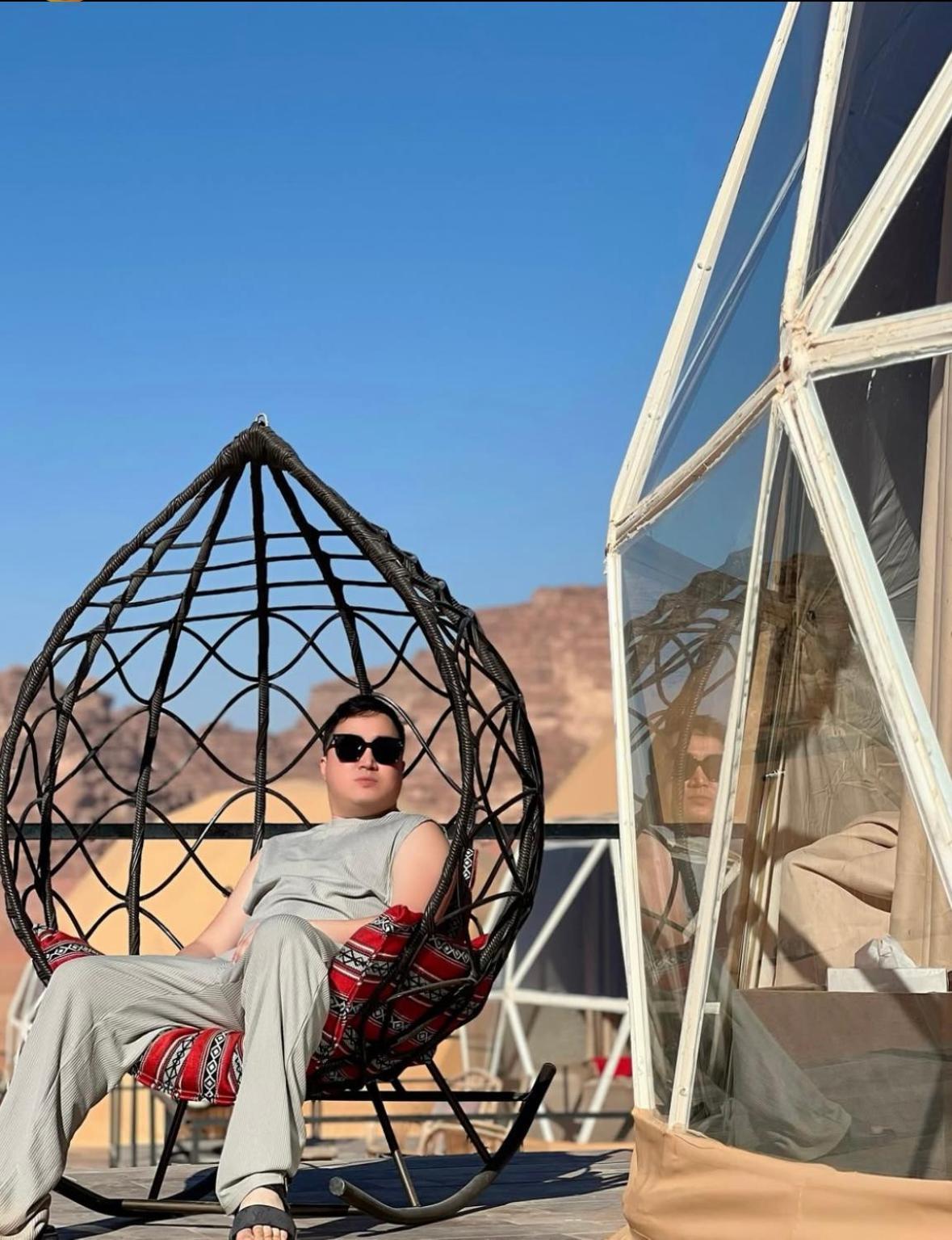 Rum Warm Bubble Camp Wadi Rum Exteriér fotografie