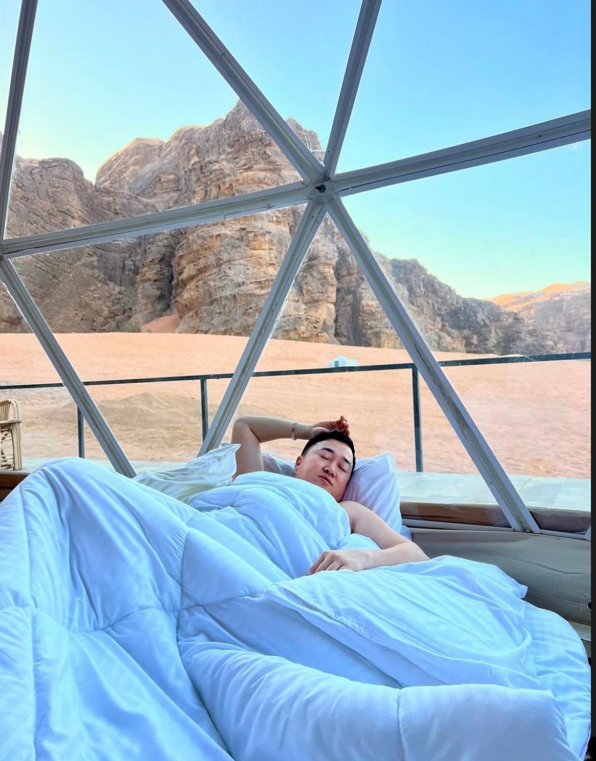 Rum Warm Bubble Camp Wadi Rum Exteriér fotografie